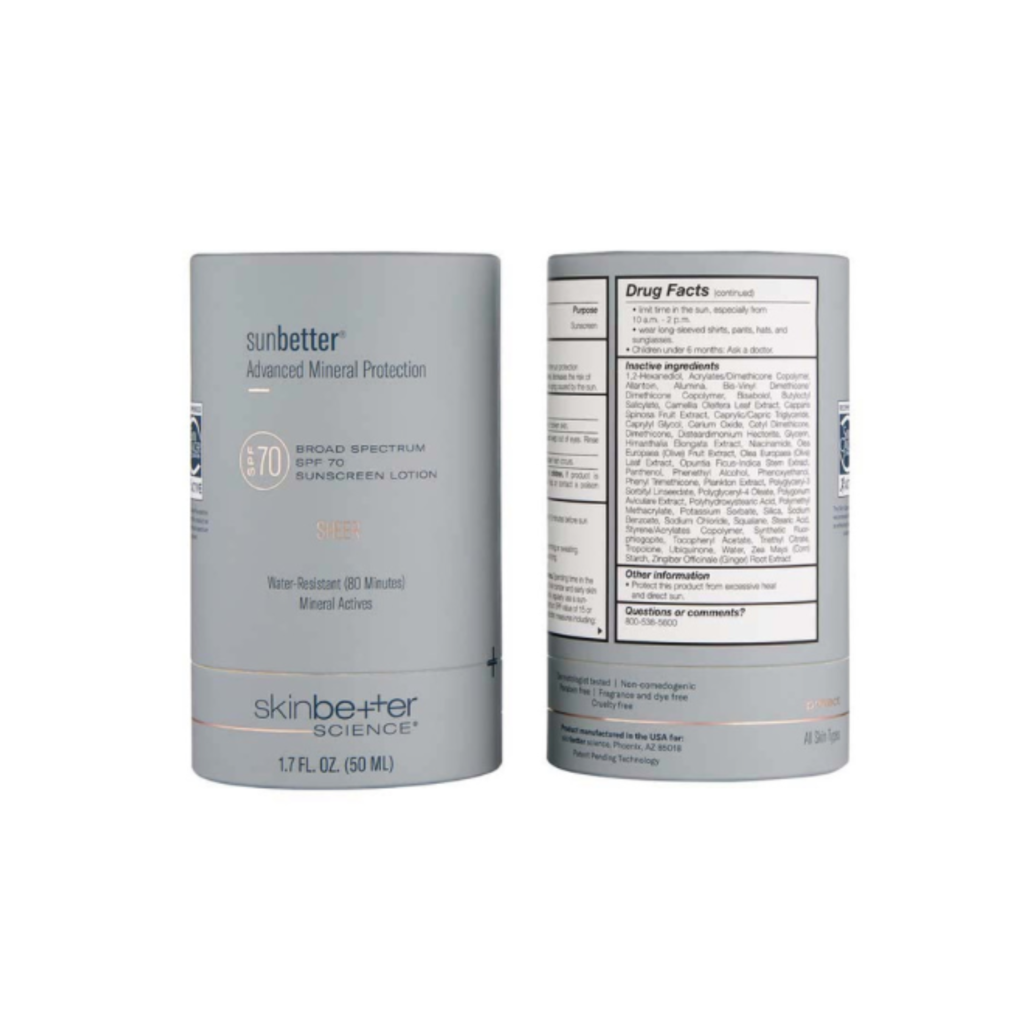 Sunbetter Advanced Mineral Protection SPF 70