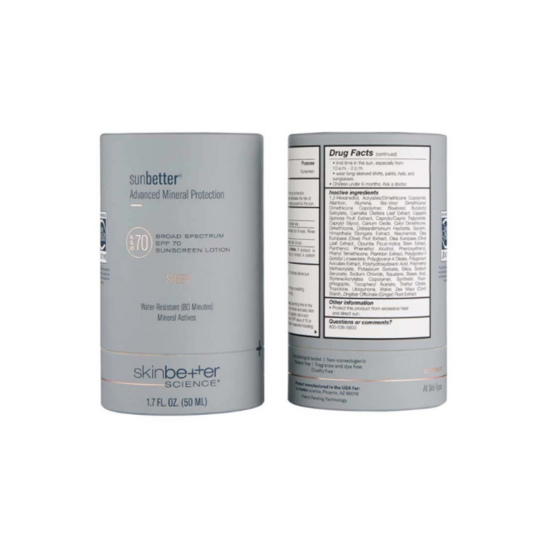 Sunbetter Advanced Mineral Protection SPF 70