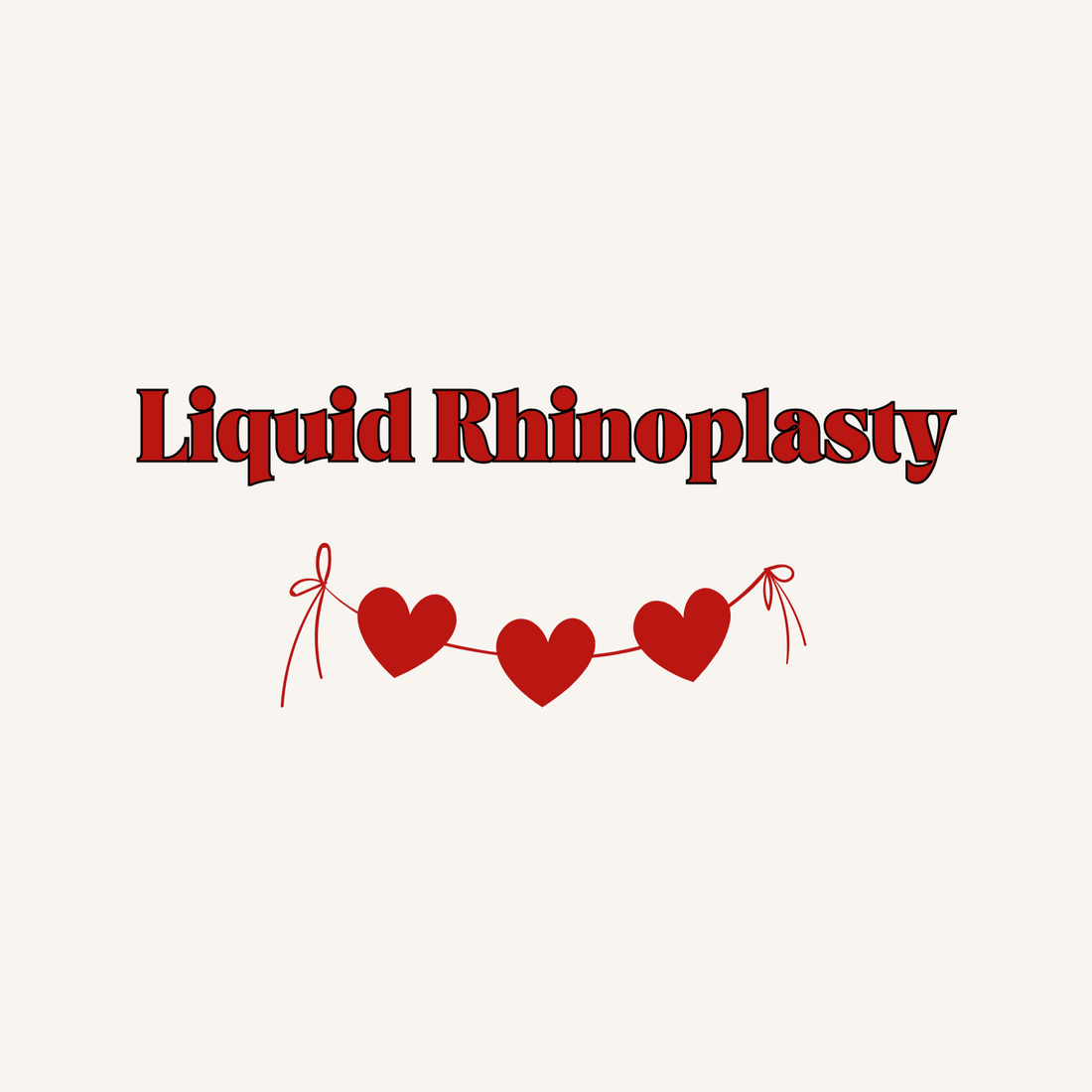 Liquid Rhinoplasty