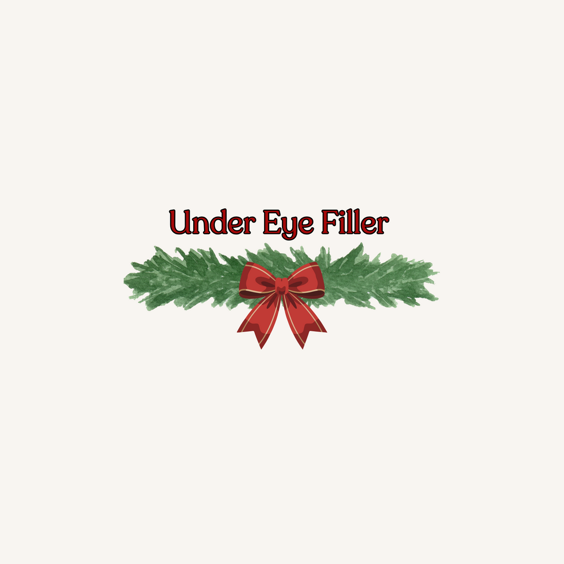 Under Eye filler