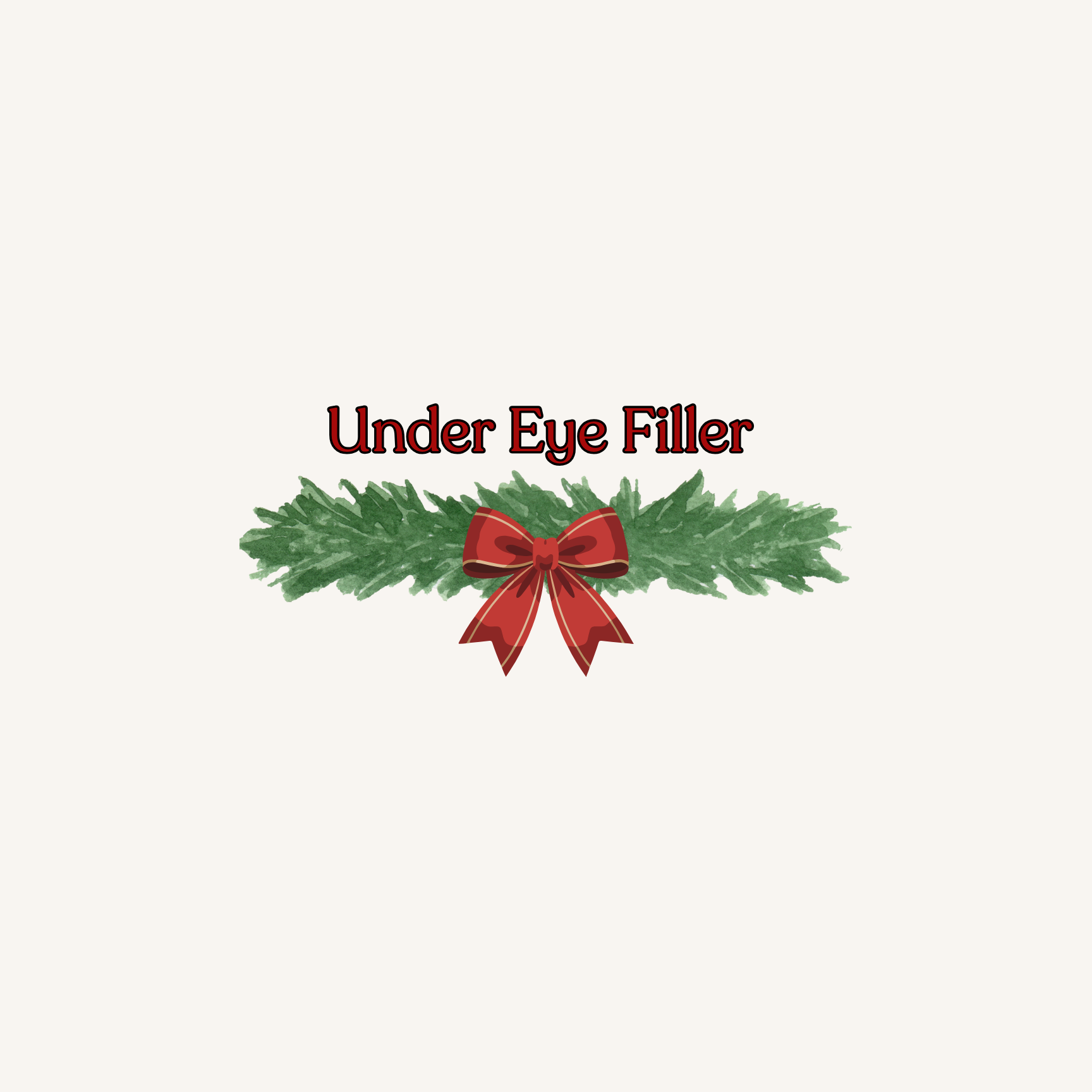 Under Eye filler